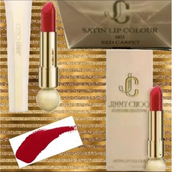 Jimmy Choo Seduction Collection Satin Lip Colour “Red Carpet” Made
